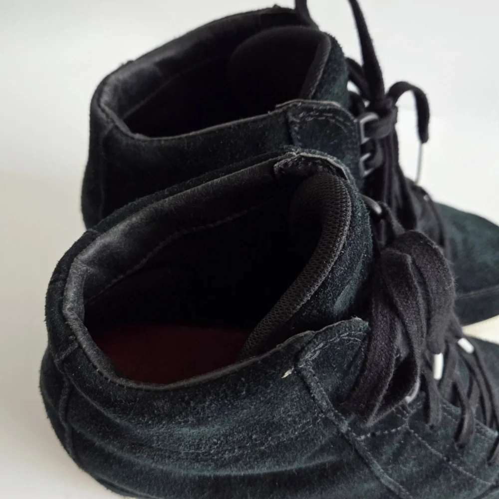 Sorel Out N About Suede Hidden Wedge Sneakers, Size 10